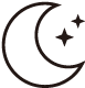 深夜利用アイコン