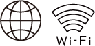 インターネット・Wifiアイコン